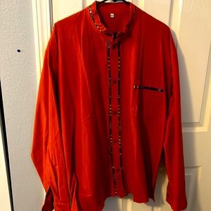 Mexican Men long sleeve Shirt, Guayabera